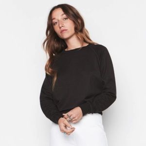 Back Beat Rags tencel sweatshirt in mustard